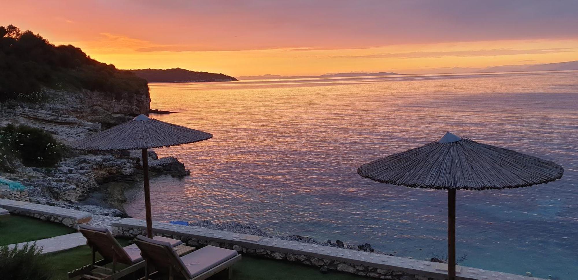 Paxos Sunrise Villas Gaios Bagian luar foto
